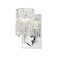 Z-Lite Aubrey 1 Light Wall Sconce, Chrome & Clear 1931-1S-CH - alternate 1